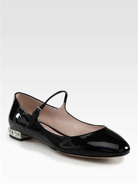 miu miu mary janes|Women's Miu Miu Mary Jane Flats .